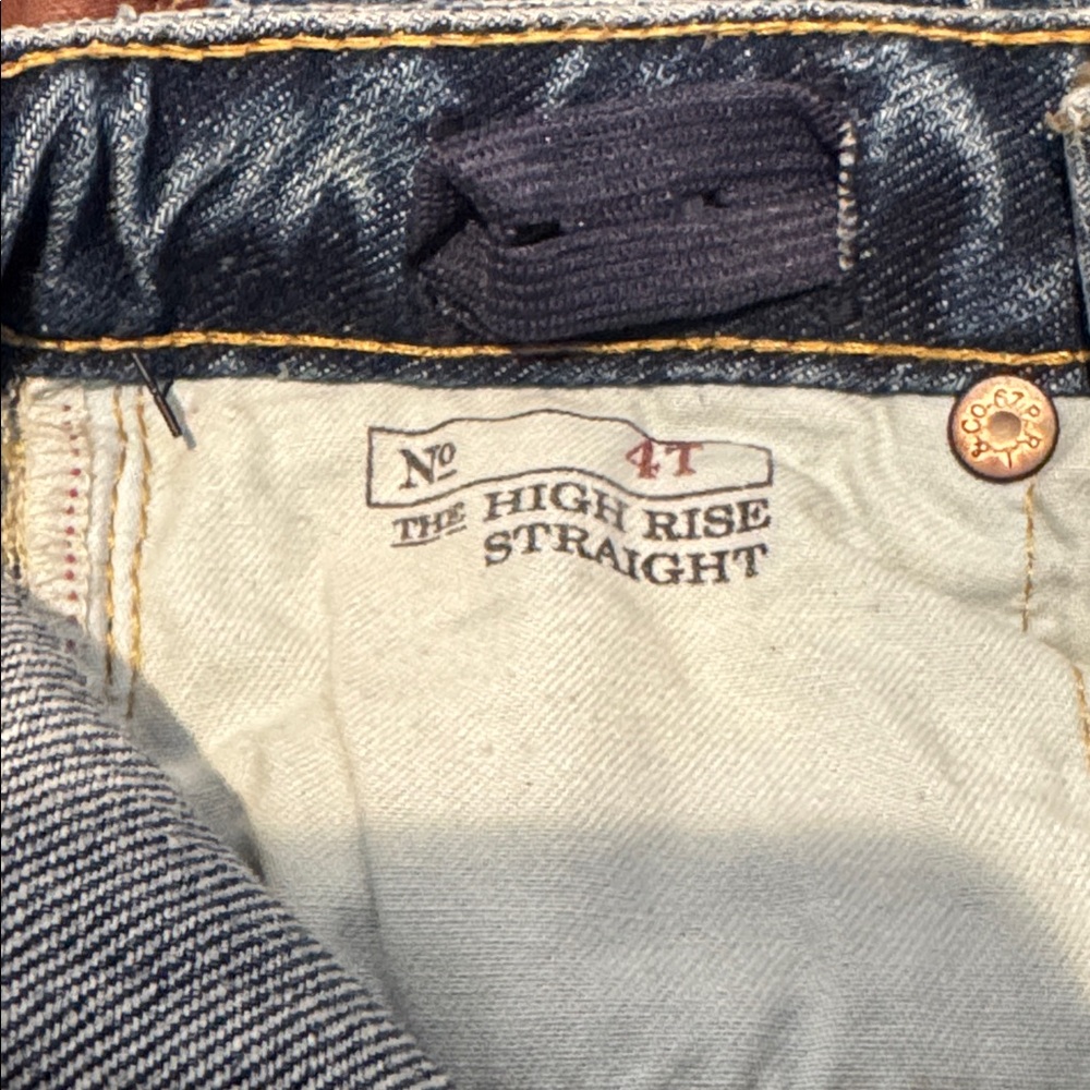 Polo Ralph Lauren High-Rise Paint Splatter Jeans. Size 4T. - Picture 12 of 13